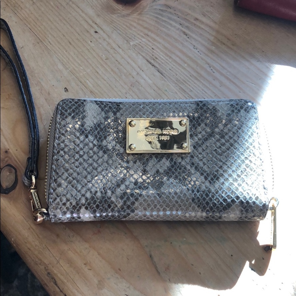 Michael Kors wrist wallet. Never worn.